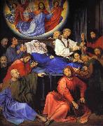 Hugo van der Goes Death of the Virgin. oil on canvas